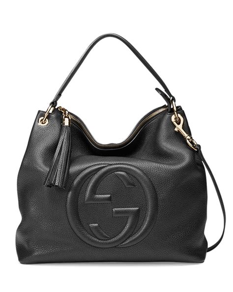 gucci 502186|gucci black leather handbags.